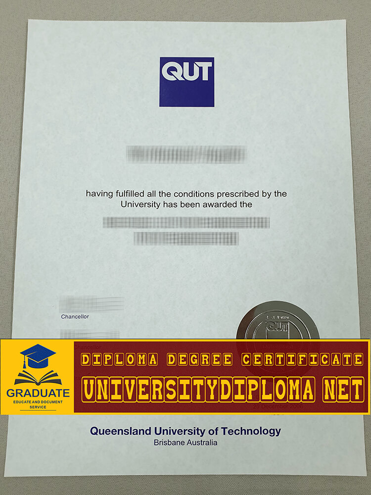 Fake Queensland University of Technology diploma, Fake QUT Diploma, fake QUT degree
