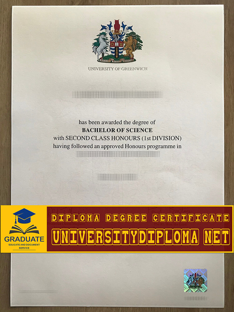 Fake University Of Greenwich degree