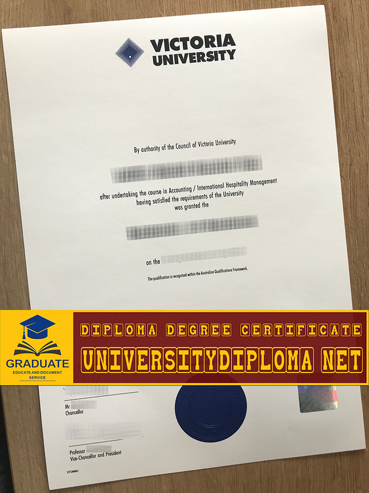 Fake Victoria University diploma, Fake Victoria University degree