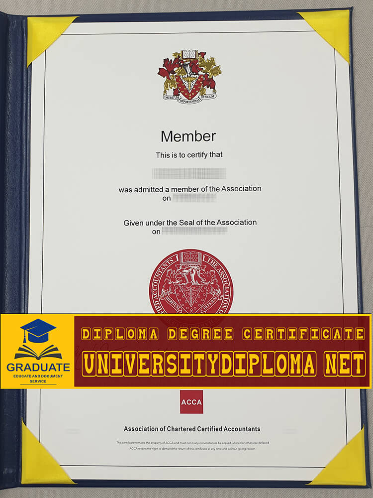 fake ACCA certificate