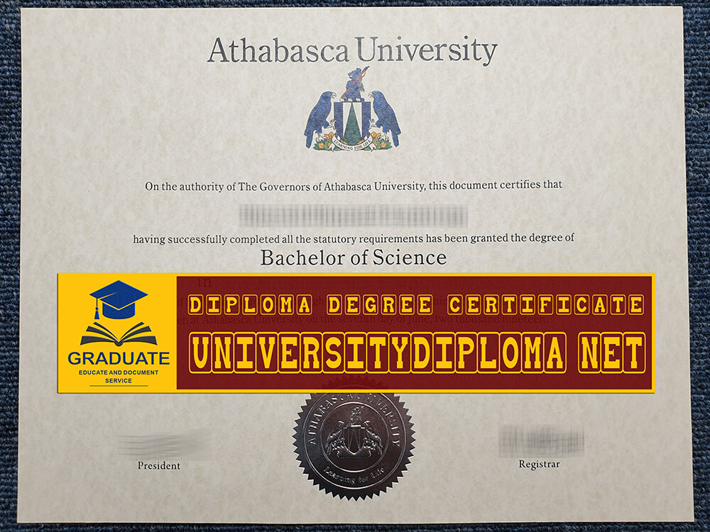 fake Athabasca University diploma, fake Athabasca University degree