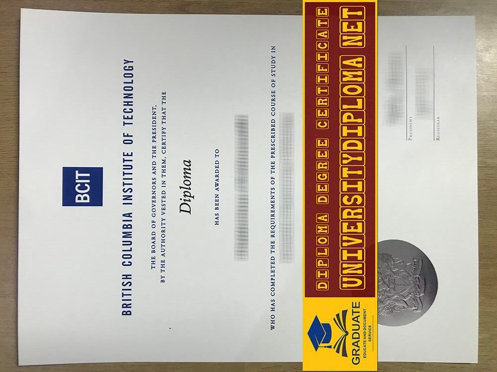 fake BCIT diploma