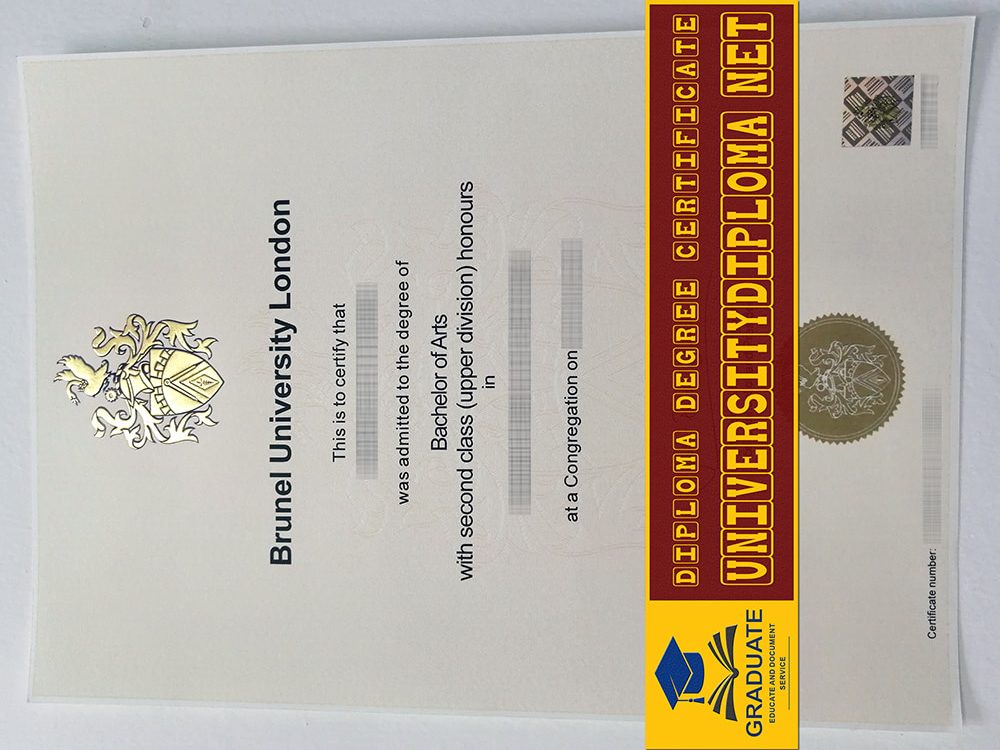 fake Brunel University London degree, fake Brunel University London diploma