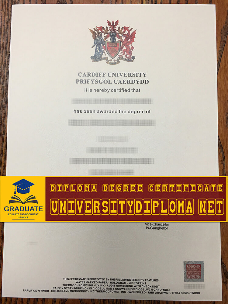 fake Cardiff University degree