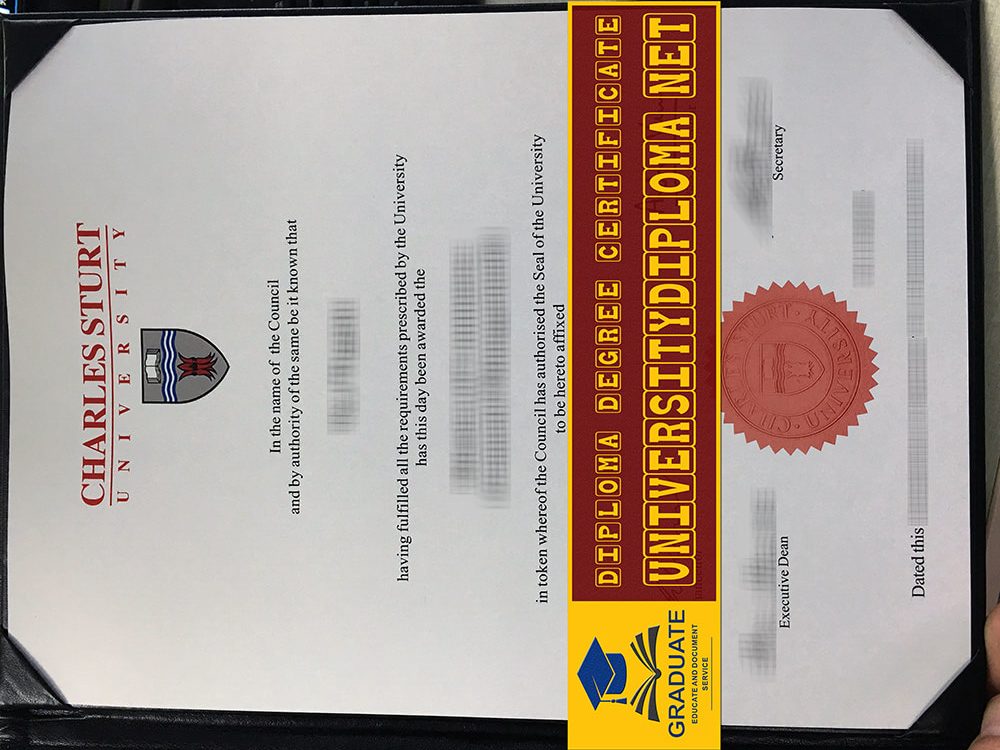 fake Charles Sturt University diploma, fake Charles Sturt University degree