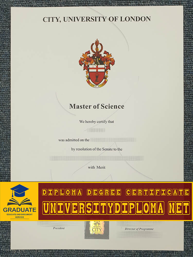 fake City University of London degree certificate, fake City University of London diploma