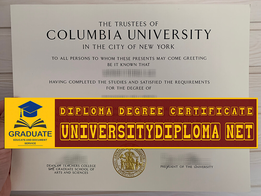 fake Columbia University diploma, fake Columbia University degree