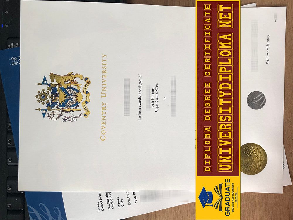 fake Coventry University degree certificate