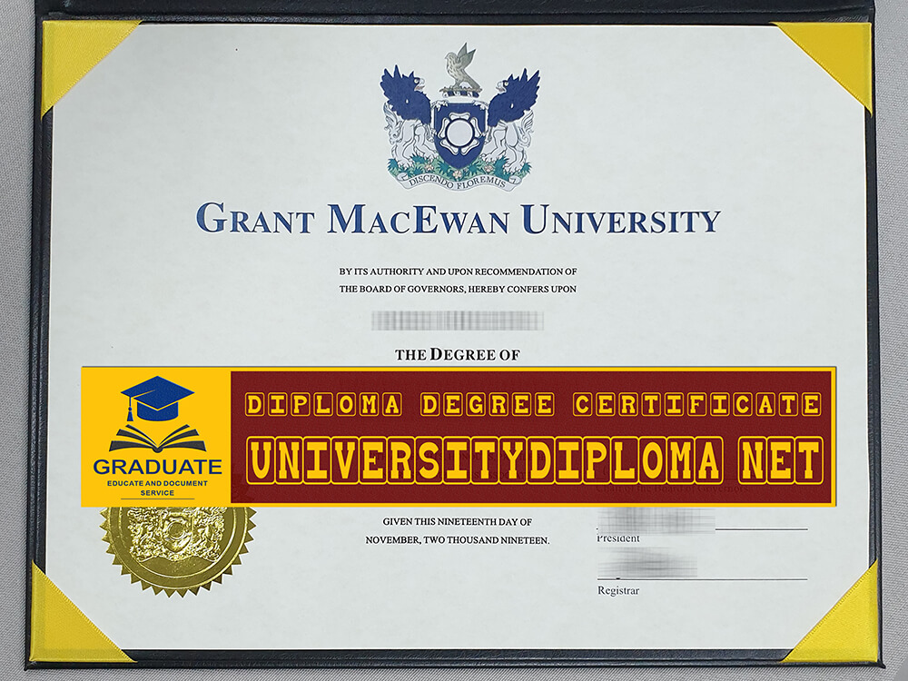 fake Grant MacEwan University diploma, Grant MacEwan University degree
