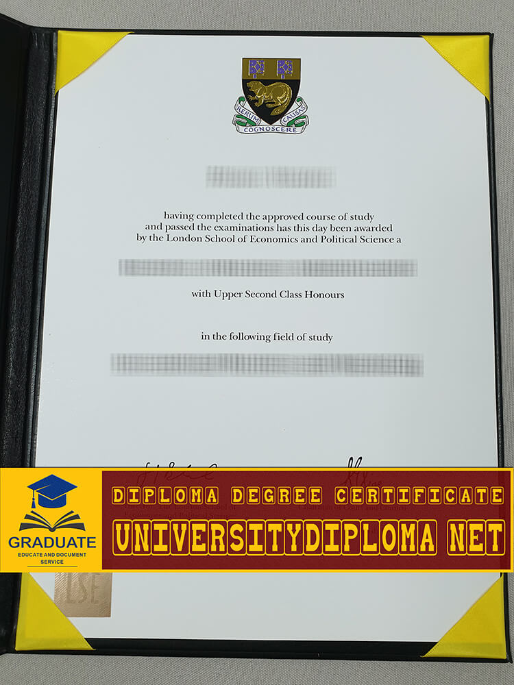 Fake London School of Economics Degree, fake LSE Degree certificate