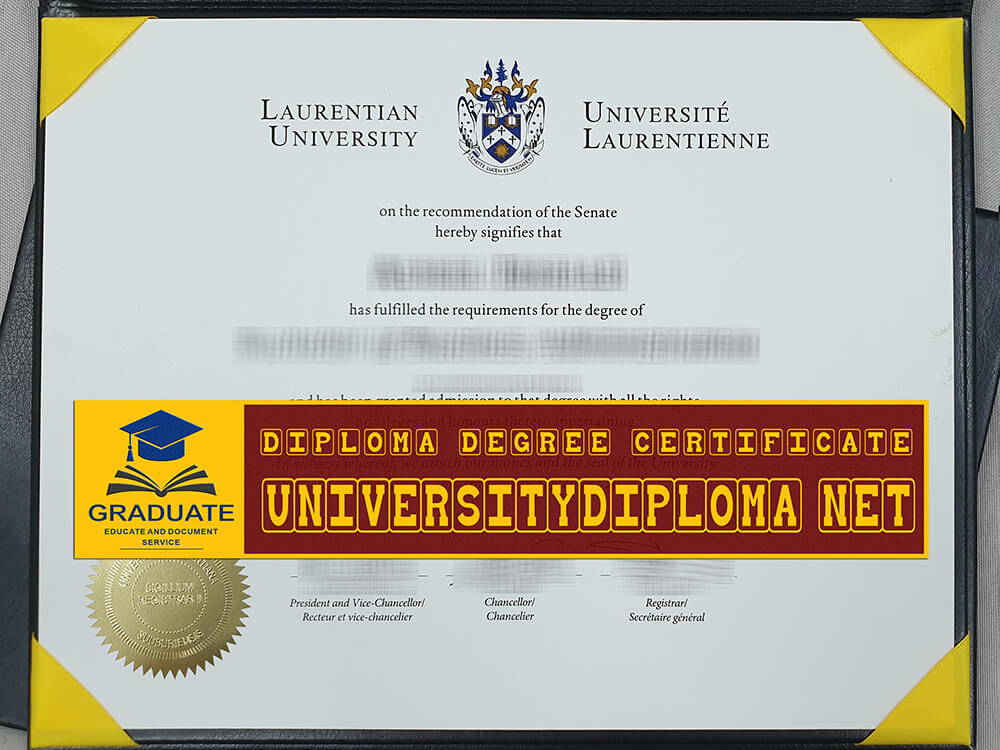 fake Laurentian University diploma, fake Laurentian University degree