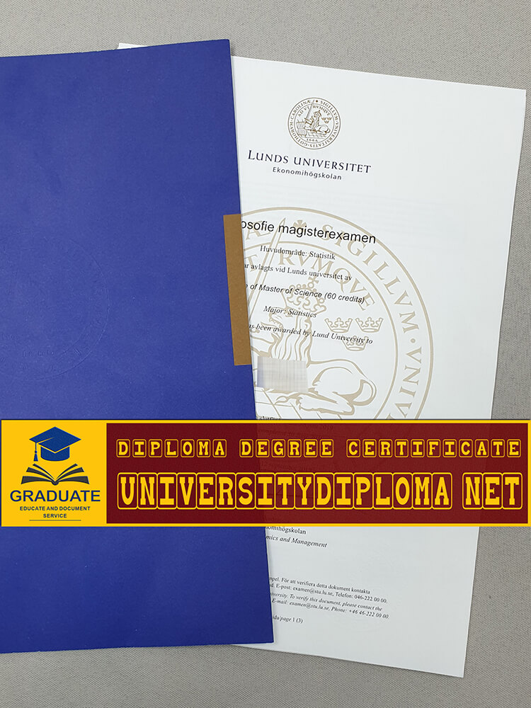 fake Lund University diploma