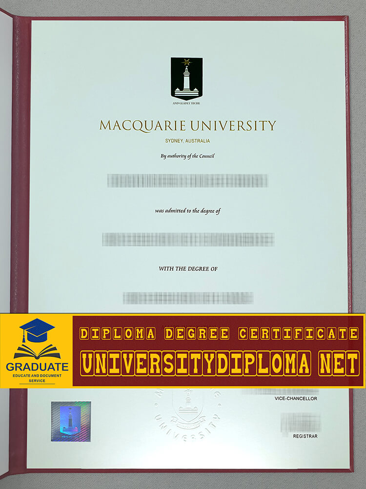 fake Macquarie University diploma, fake Macquarie University degree