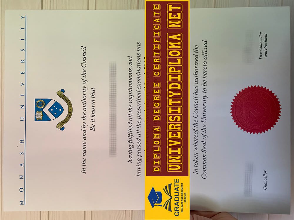 fake Monash University diploma, fake Monash University degree