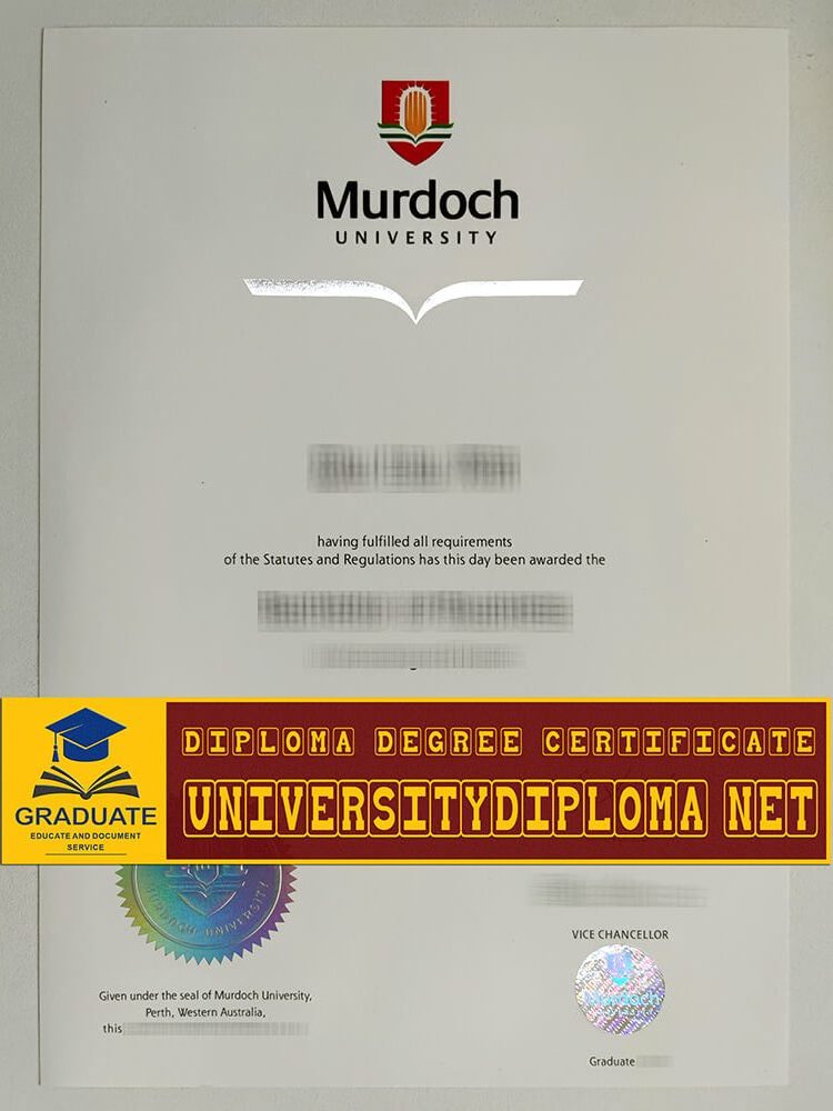 fake Murdoch University diploma, fake Murdoch University degree certificate