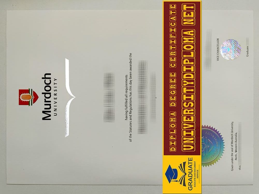 fake Murdoch University diploma, fake Murdoch University degree certificate