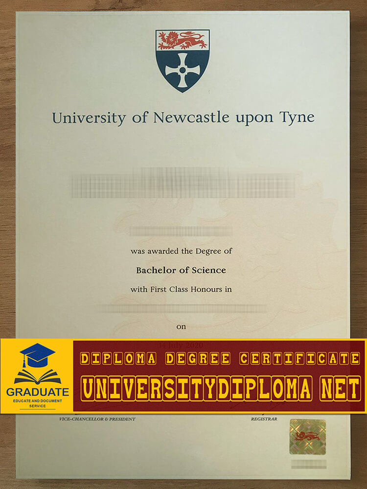 fake Newcastle University degree certificate, fake Newcastle University diploma