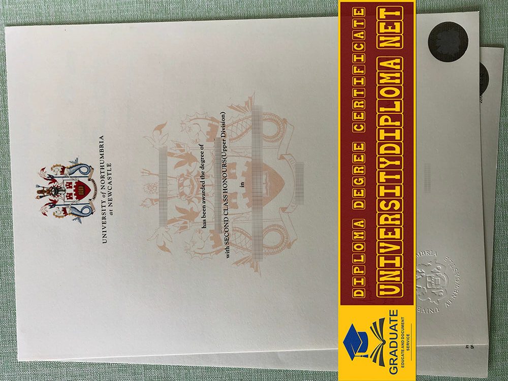 Fake University of Northumbria at Newcastle degree