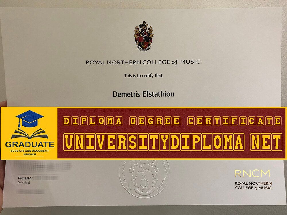 fake RNCM degree, fake RNCM diploma