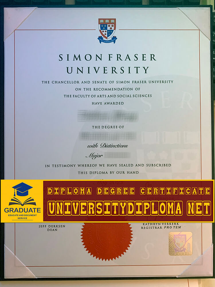 fake Simon Fraser University diploma, fake Simon Fraser University degree
