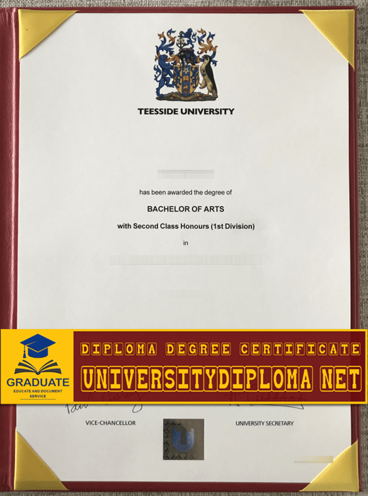 fake Teesside University degree certificate, fake Teesside University diploma
