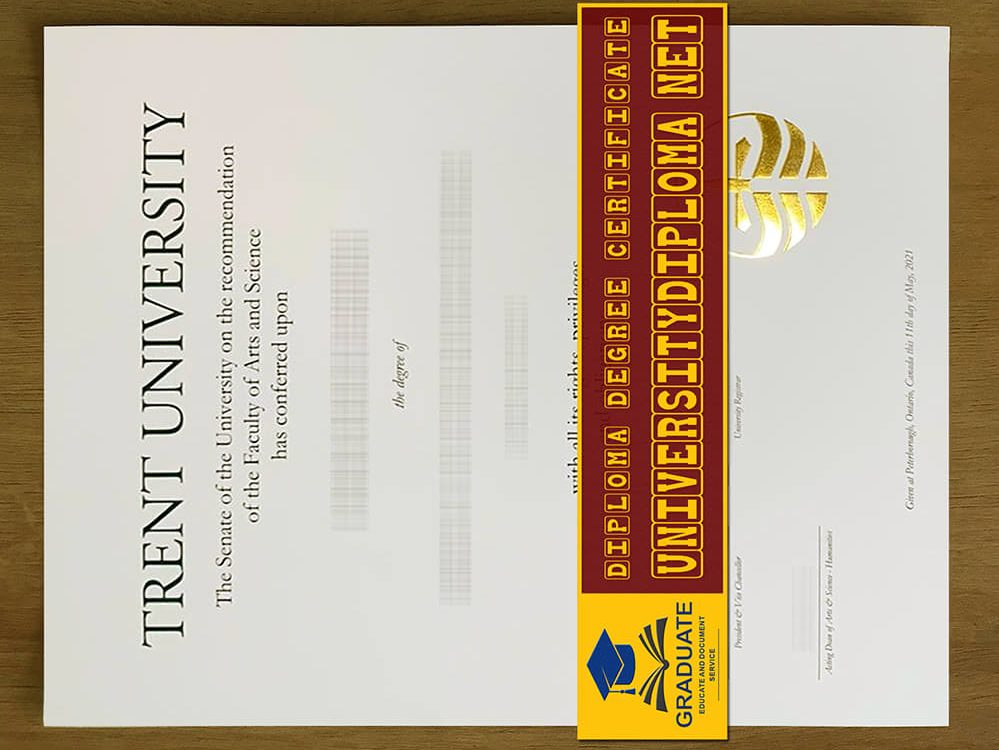 fake Trent University diploma, fake Trent University degree