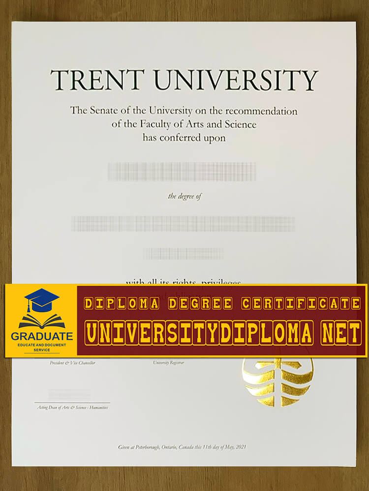 fake Trent University diploma, fake Trent University degree