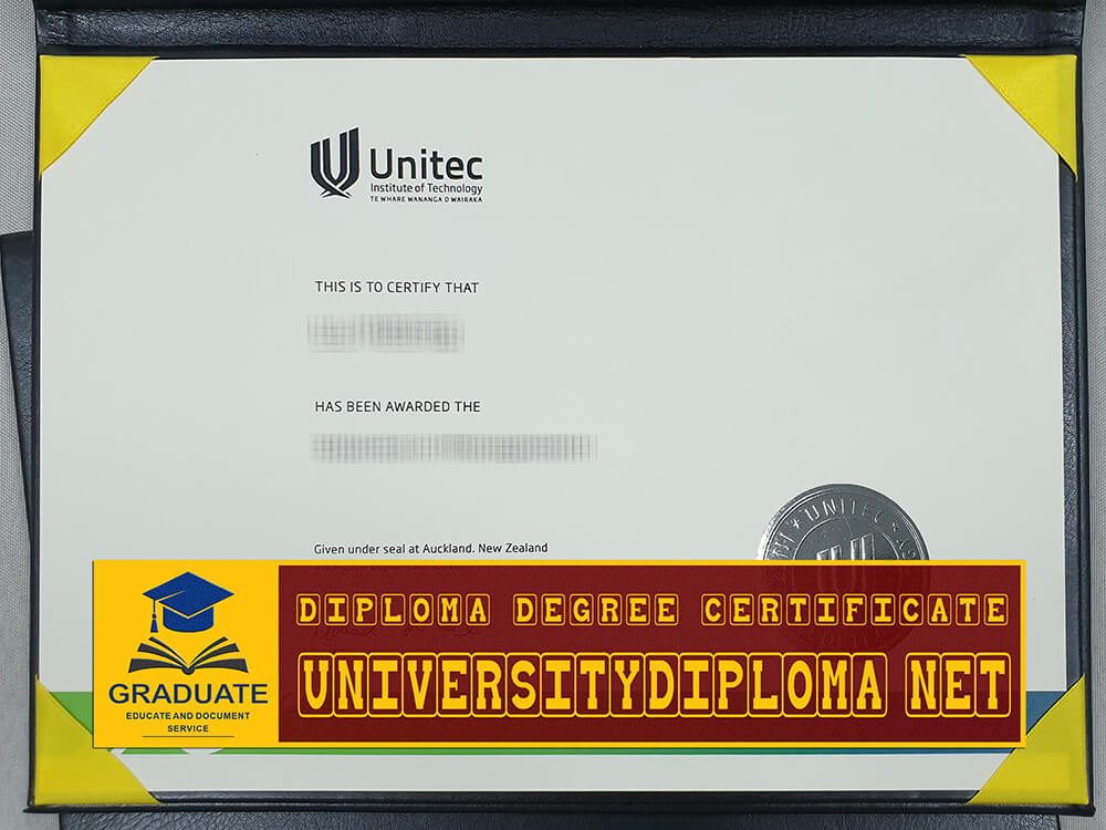 fake Unitec Institute of Technology diploma