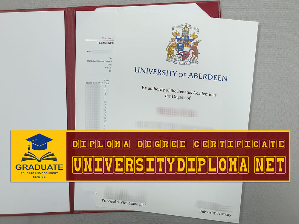 fake University of Aberdeen degree, fake University of Aberdeen diploma