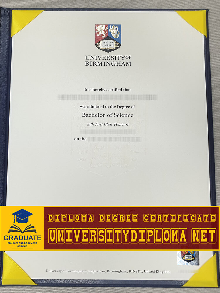 fake University of Birmingham degree, fake University of Birmingham diploma