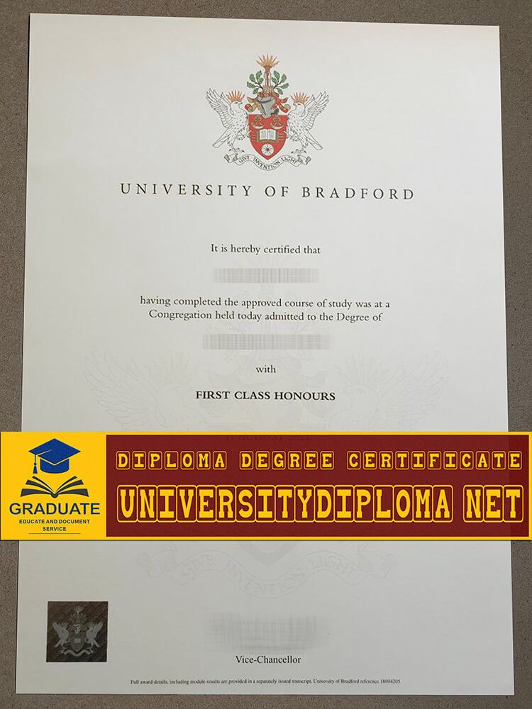 fake University of Bradford degree, fake University of Bradford diploma