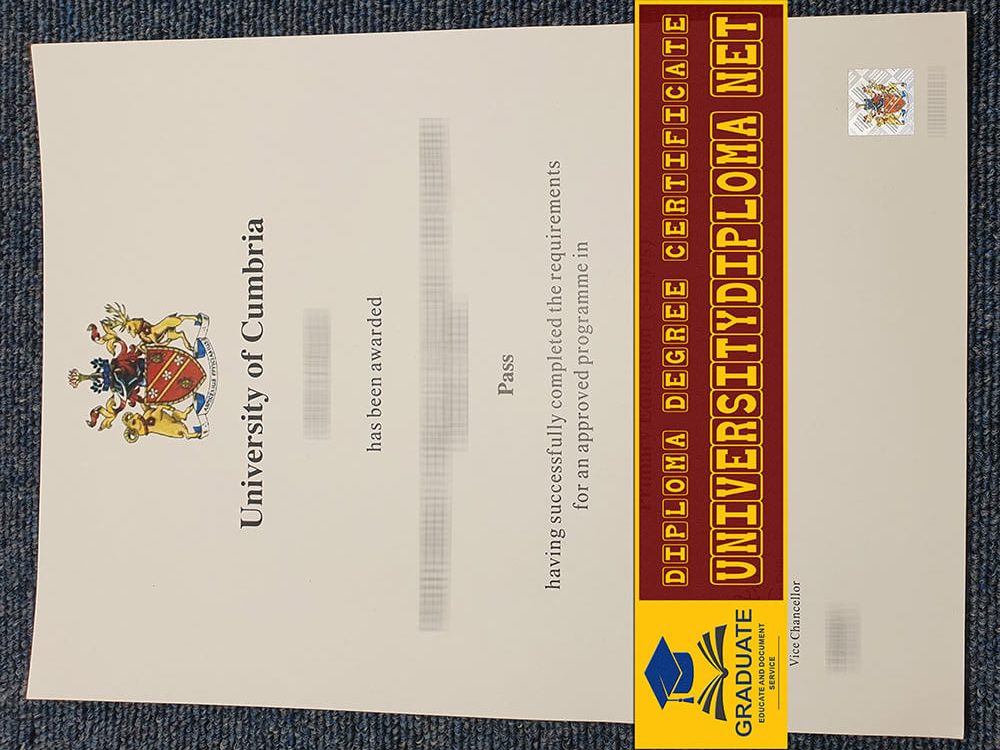 fake University of Cumbria degree