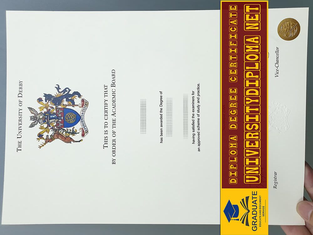 fake University of Derby degree, fake University of Derby diploma