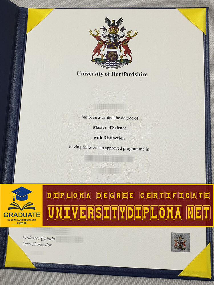 fake University of Hertfordshire degree