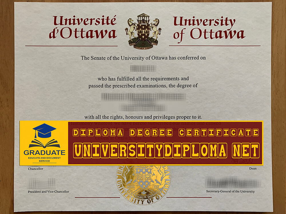 fake University of Ottawa diploma, fake Université d'Ottawa degree