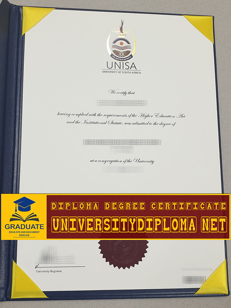 Fake UNISA Diploma