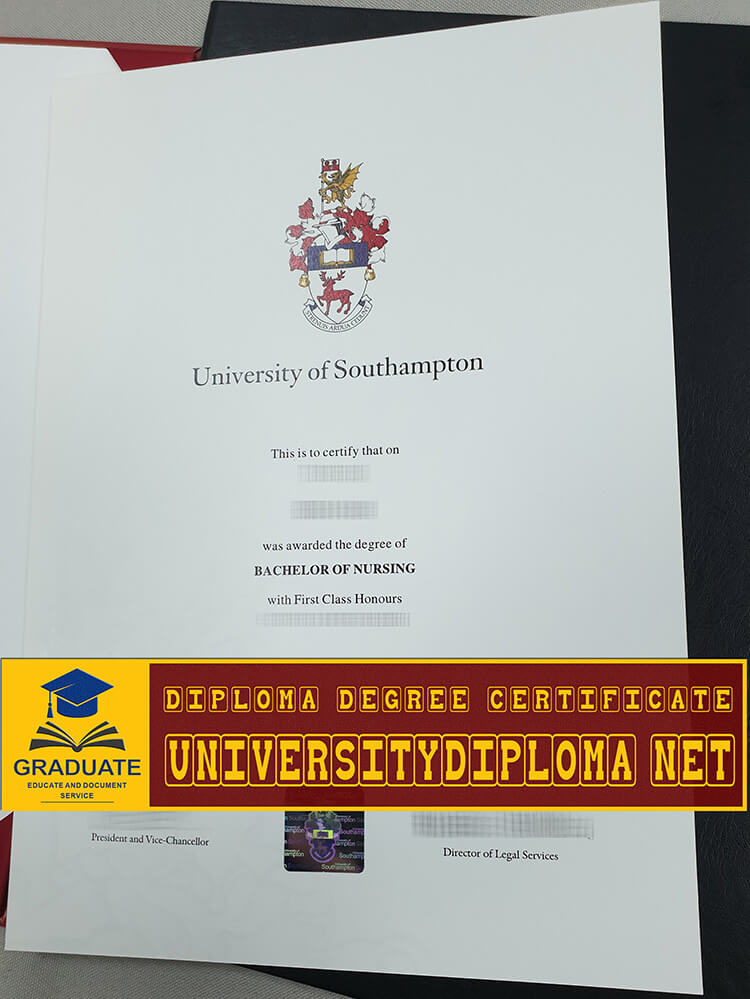 fake University of Southampton degree certificate, fake University of Southampton diploma