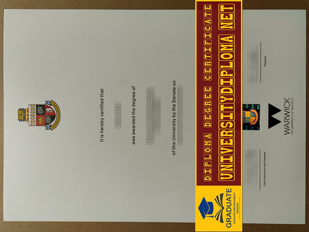 fake University of Warwick degree