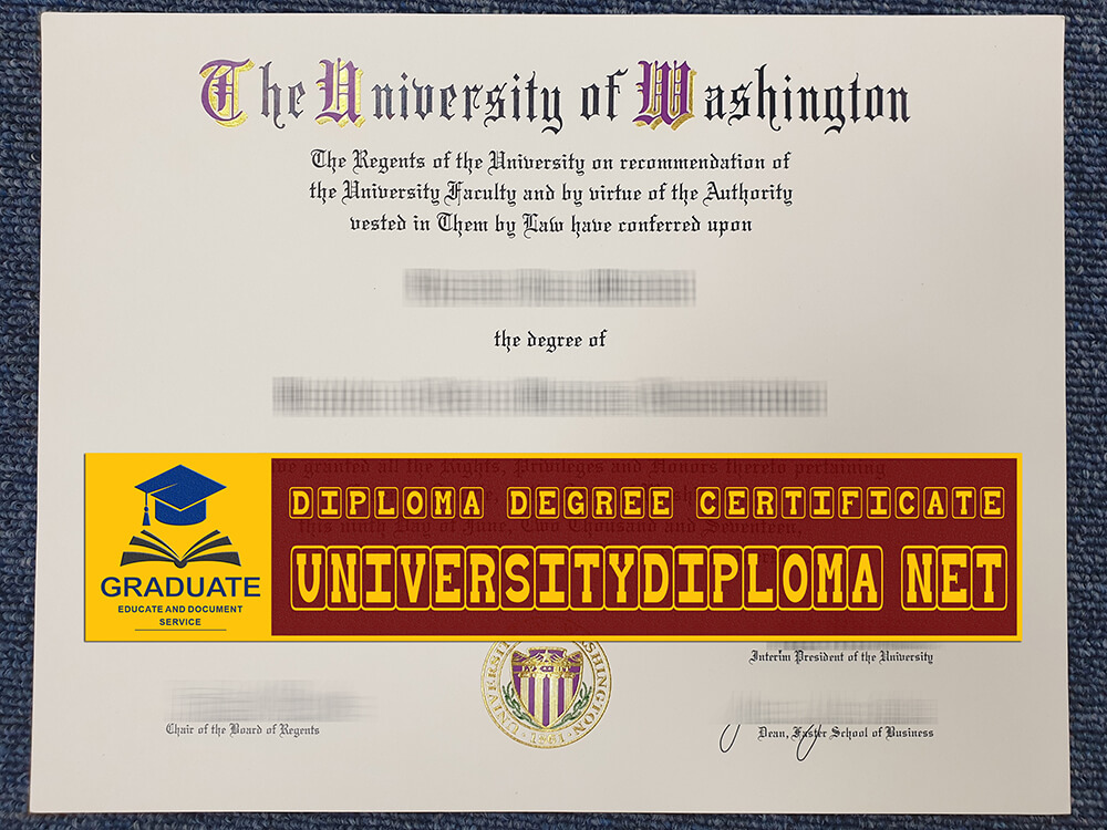 fake University of Washington diploma, fake University of Washington degree
