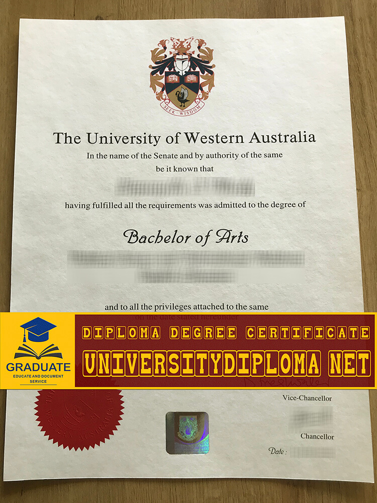 fake University of Western Australia diploma, fake University of Western Australia degree