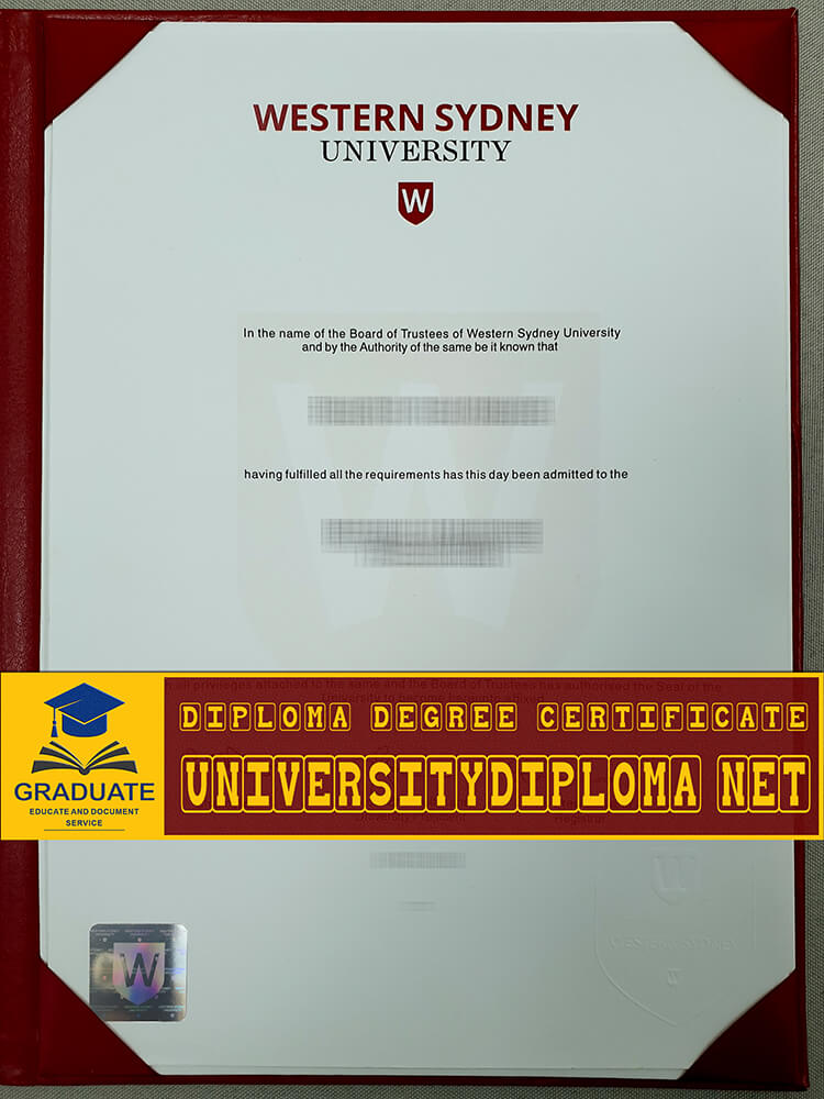 fake University of Western Sydney diploma, fake University of Western Sydney degree