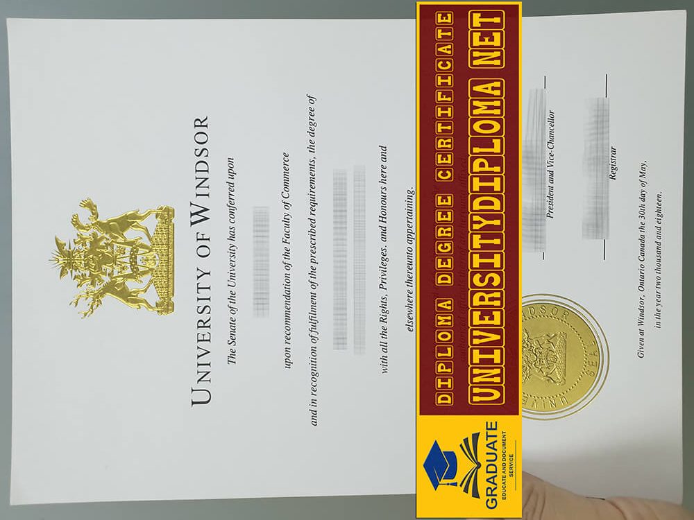 fake University of Windsor diploma, fake University of Windsor degree