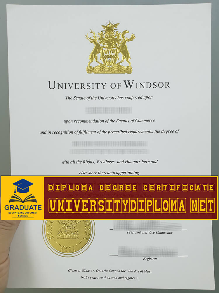 fake University of Windsor diploma, fake University of Windsor degree