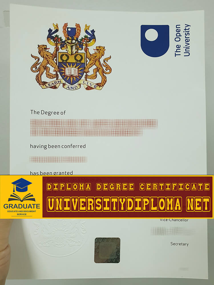 fake open university degree