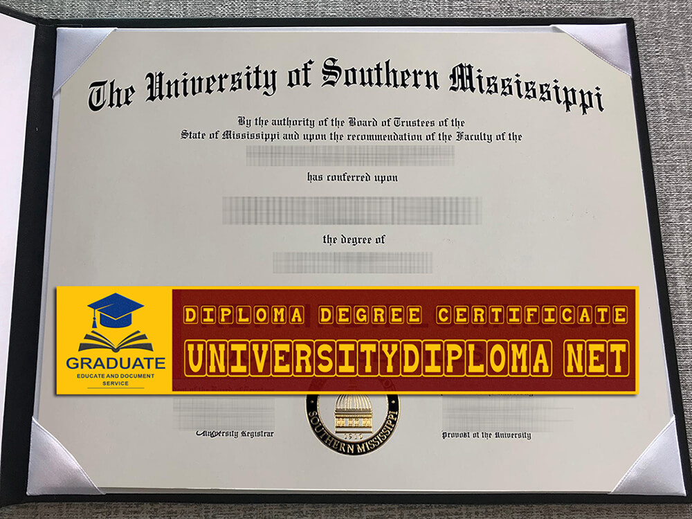 fake Southern Miss diploma