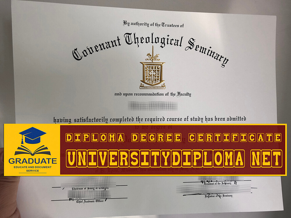 fake Covenant Theological Seminary diploma