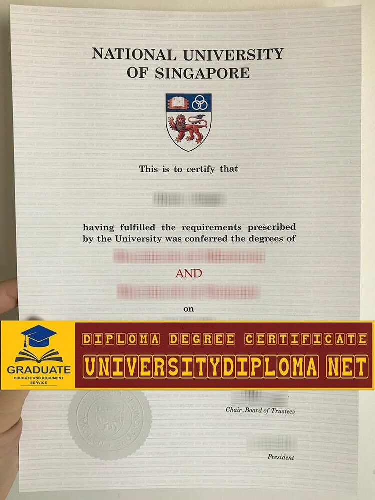 fake National University of Singapore diploma, fake NUS diploma