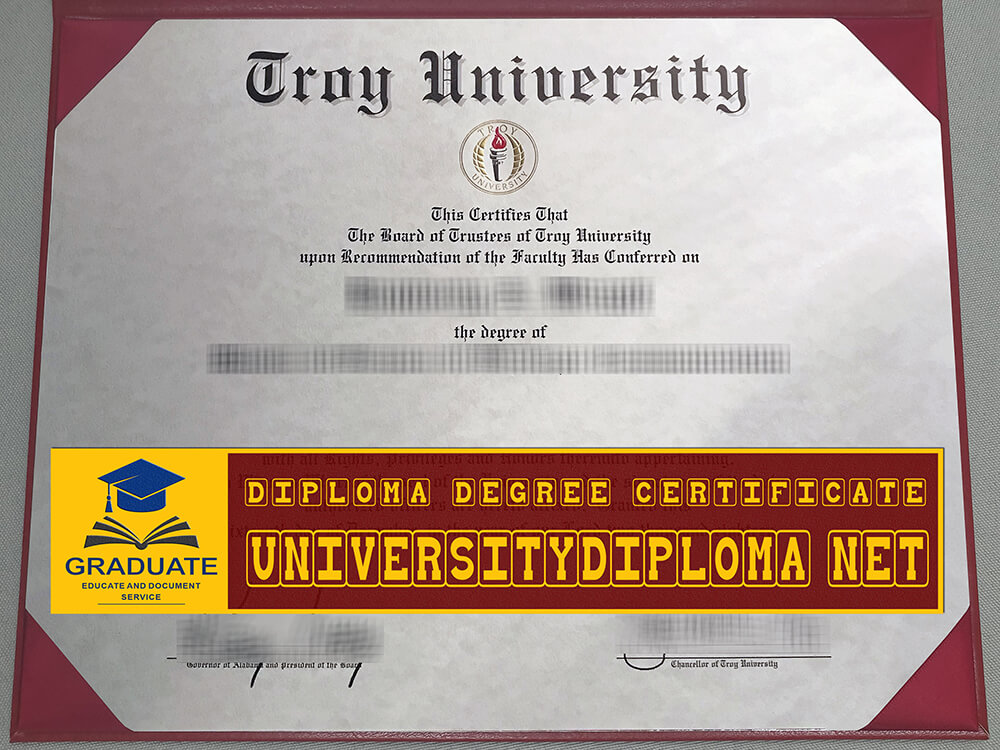 fake Troy University diploma, fake Troy University degree