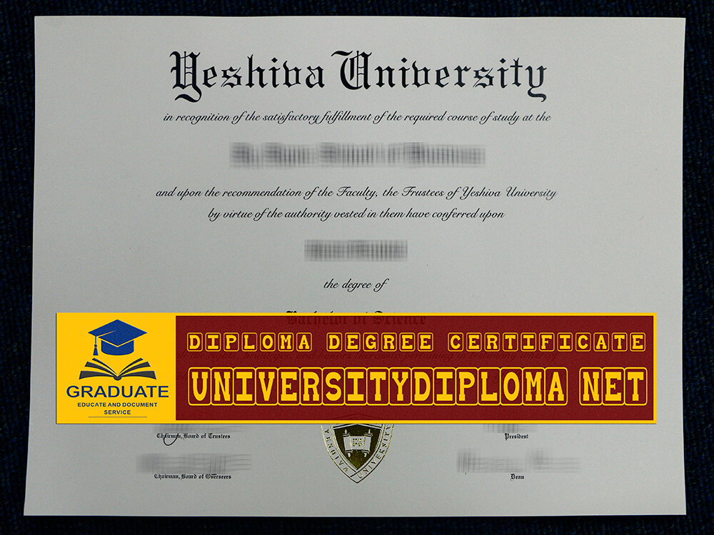fake Yeshiva University Diploma