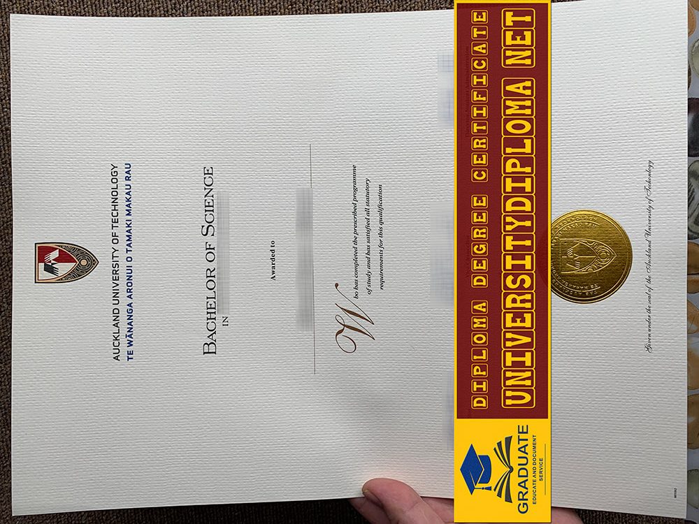 fake Auckland University pf Technology diploma